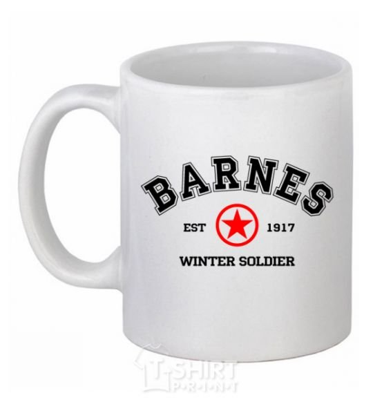 Ceramic mug Barnes The Winter Soldier White фото