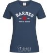 Women's T-shirt Barnes The Winter Soldier navy-blue фото