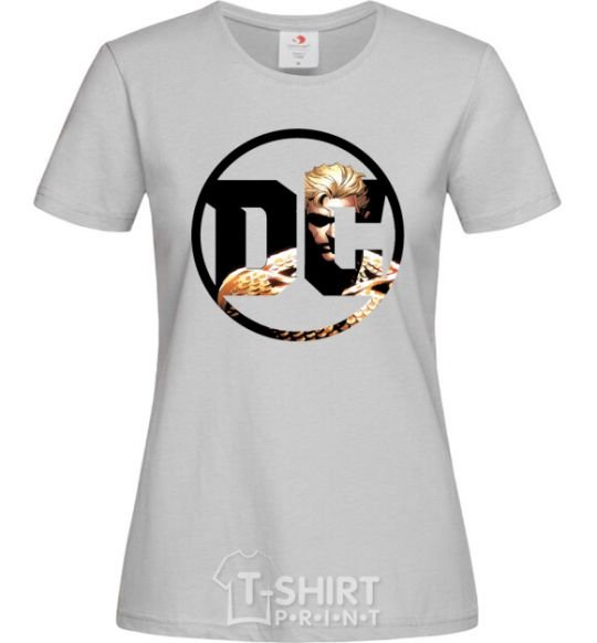 Women's T-shirt Aquaman grey фото