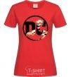 Women's T-shirt Aquaman red фото