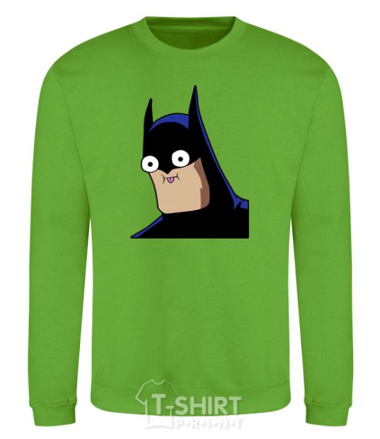 Sweatshirt Batman is fun orchid-green фото