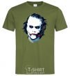 Men's T-Shirt The joker is drawn millennial-khaki фото