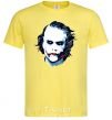 Men's T-Shirt The joker is drawn cornsilk фото