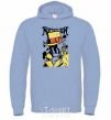 Men`s hoodie Роршах Rorschach sky-blue фото