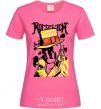 Женская футболка Роршах Rorschach Ярко-розовый фото