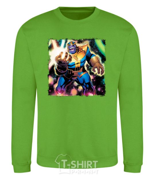 Sweatshirt Thanos orchid-green фото