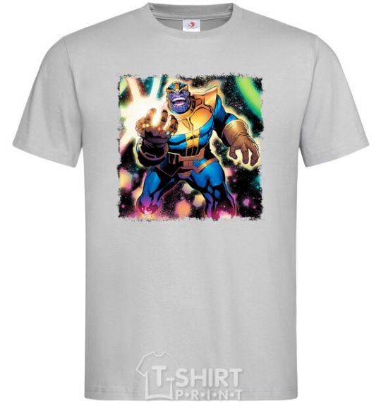 Men's T-Shirt Thanos grey фото