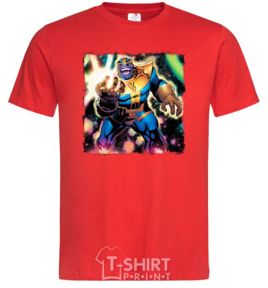 Men's T-Shirt Thanos red фото