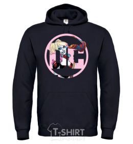 Men`s hoodie Harley Quinn DC black фото