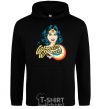 Men`s hoodie Wonder Woman black фото