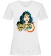 Women's T-shirt Wonder Woman White фото