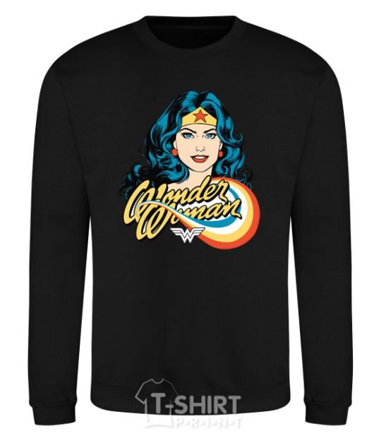 Sweatshirt Wonder Woman black фото