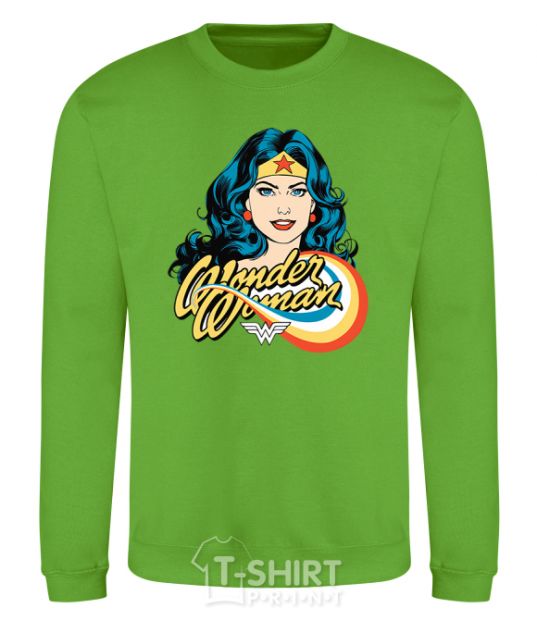 Sweatshirt Wonder Woman orchid-green фото