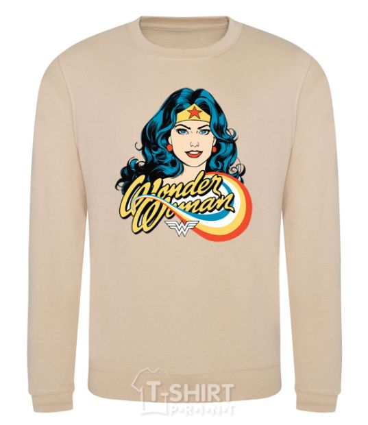 Sweatshirt Wonder Woman sand фото