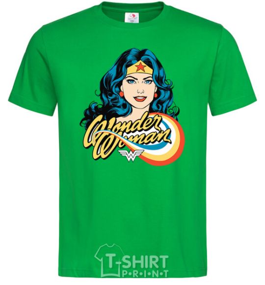 Men's T-Shirt Wonder Woman kelly-green фото