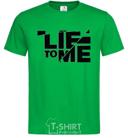 Мужская футболка LIE TO ME Зеленый фото