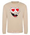 Sweatshirt SPONGE BOB in love sand фото