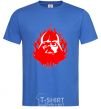 Men's T-Shirt DARTH VADER Mask royal-blue фото