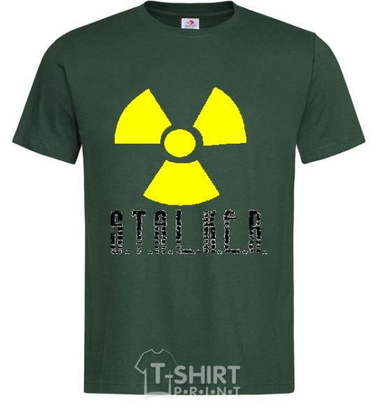 Мужская футболка STALKER Explosion Темно-зеленый фото