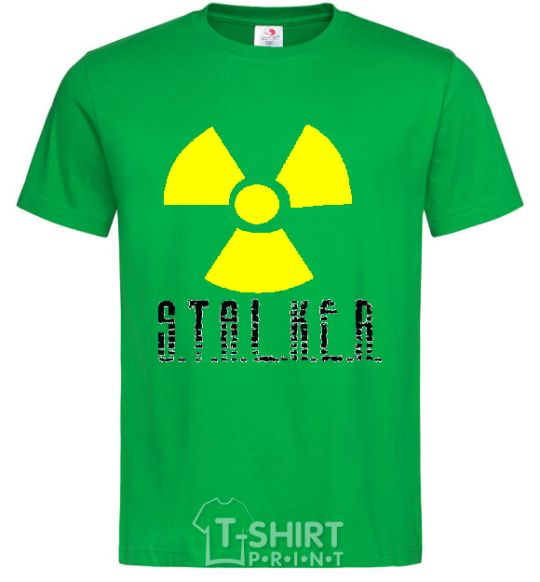 Мужская футболка STALKER Explosion Зеленый фото