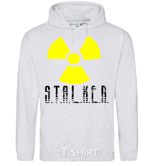 Men`s hoodie STALKER Explosion sport-grey фото