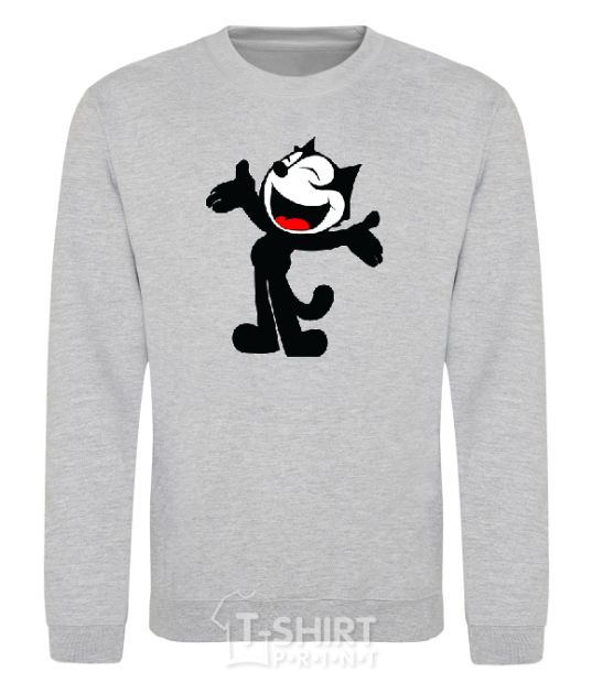 Sweatshirt FELIX THE CAT Happy sport-grey фото