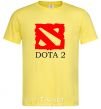 Men's T-Shirt DOTA 2 logo cornsilk фото