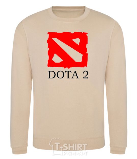 Sweatshirt DOTA 2 logo sand фото