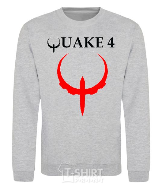 Sweatshirt QUAKE 4 sport-grey фото