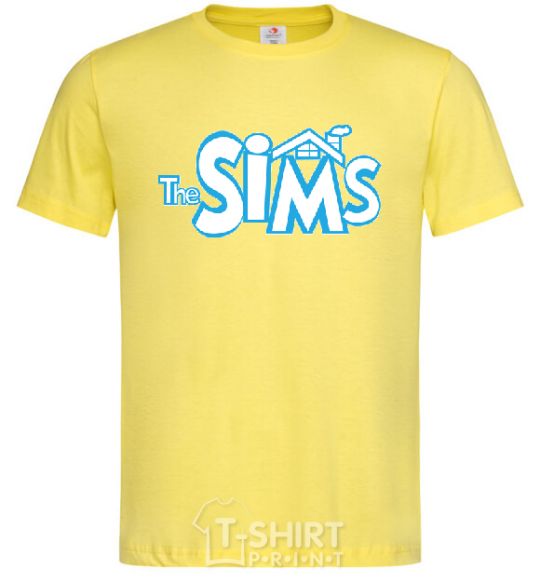 Men's T-Shirt THE SIMS cornsilk фото