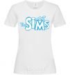 Women's T-shirt THE SIMS White фото