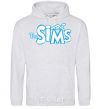 Men`s hoodie THE SIMS sport-grey фото