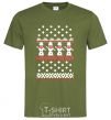 Men's T-Shirt SNOWMEN millennial-khaki фото