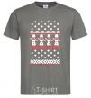 Men's T-Shirt SNOWMEN dark-grey фото