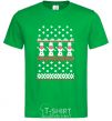 Men's T-Shirt SNOWMEN kelly-green фото