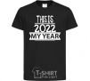 Kids T-shirt THIS IS MY 2020 YEAR black фото