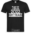 Мужская футболка THIS IS MY 2020 YEAR Черный фото