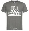 Men's T-Shirt THIS IS MY 2020 YEAR dark-grey фото
