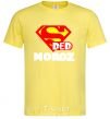Мужская футболка СУПЕР DED MOROZ Лимонный фото