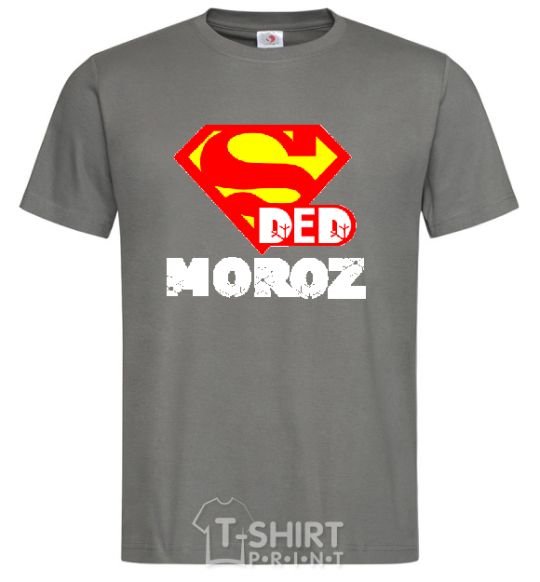 Мужская футболка СУПЕР DED MOROZ Графит фото
