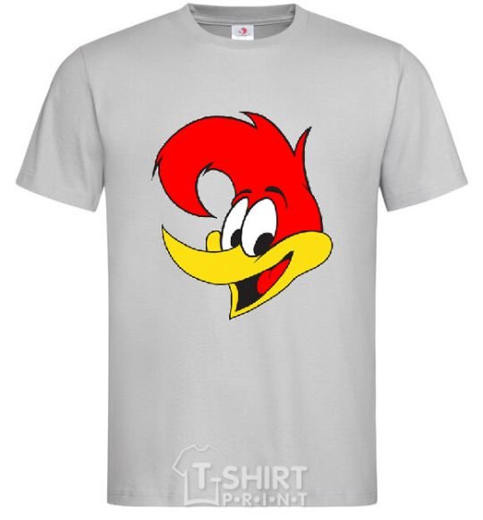 Men's T-Shirt WOODY WOODPECKER grey фото