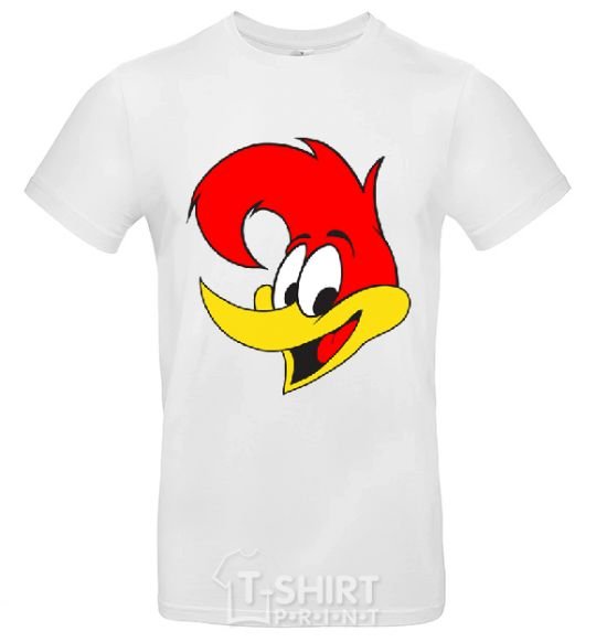 Men's T-Shirt WOODY WOODPECKER White фото