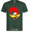 Men's T-Shirt WOODY WOODPECKER bottle-green фото