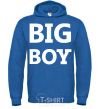 Men`s hoodie BIG BOY royal фото