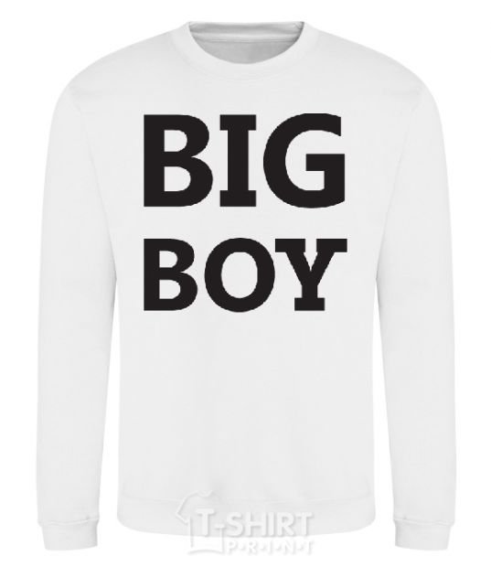 Sweatshirt BIG BOY White фото