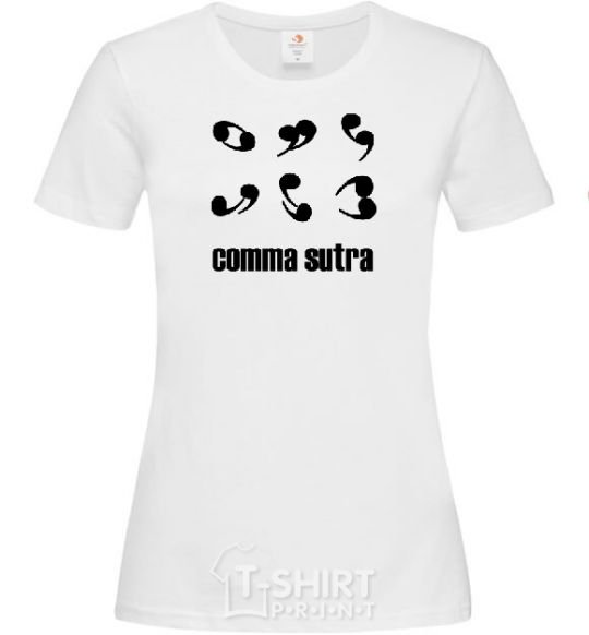 Женская футболка COMMA SUTRA Белый фото