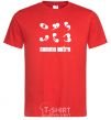 Men's T-Shirt COMMA SUTRA red фото