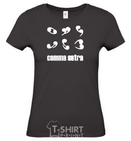 Women's T-shirt COMMA SUTRA black фото