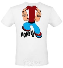 Men's T-Shirt POPEYE White фото
