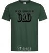 Men's T-Shirt WORLD'S GREATEST DAD bottle-green фото